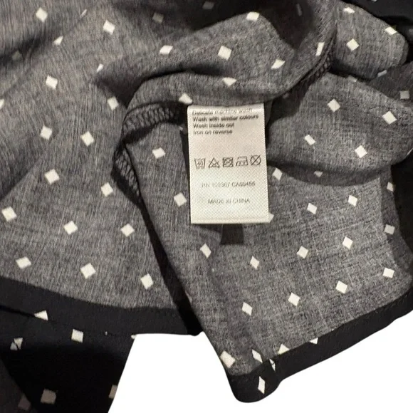 Freya Black Strapless Diamond Dot Dress - Picture 5 of 5